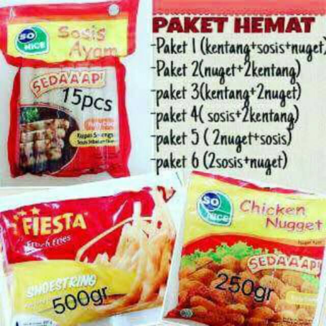 

PAKET HEMAT FROZEN FOOD