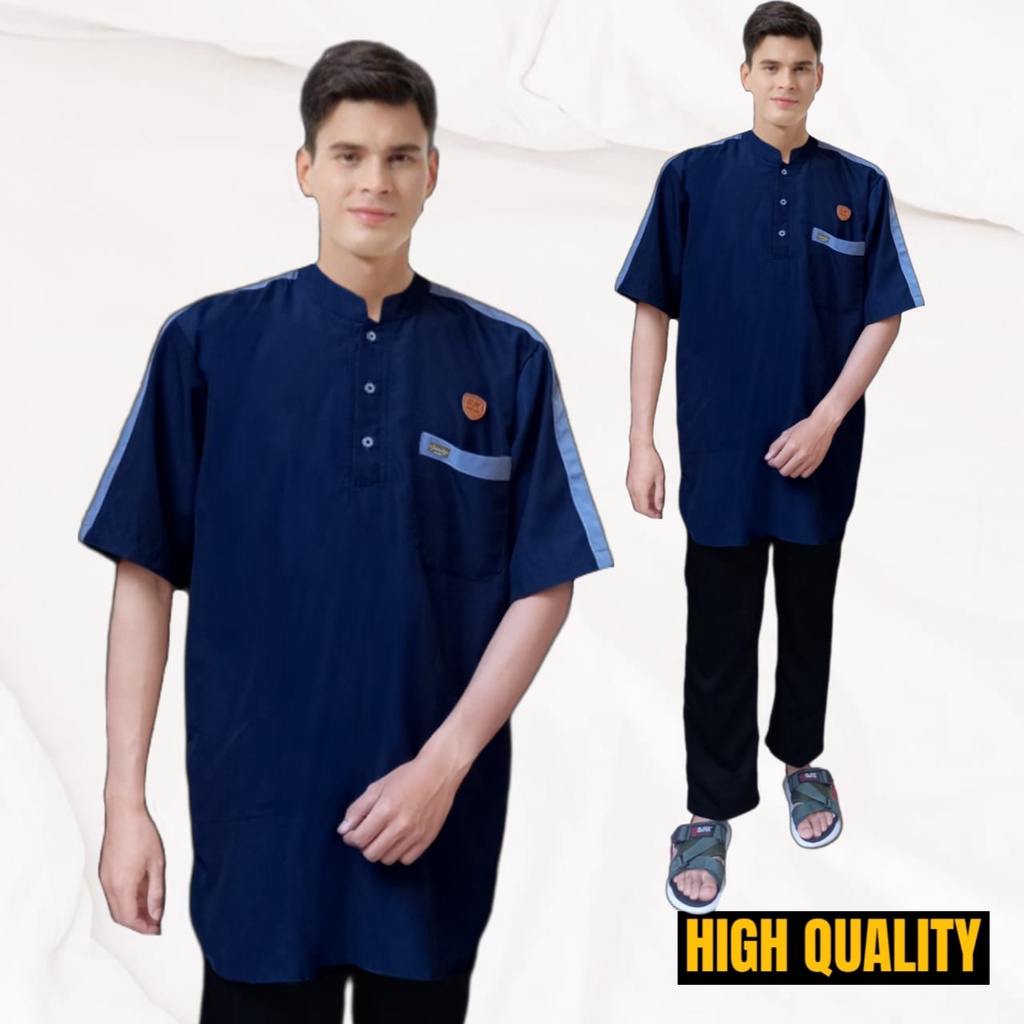 KOKO FARHAN/Baju koko pria muslim remaja dan dewasa premium termurah/gamis pakistan..