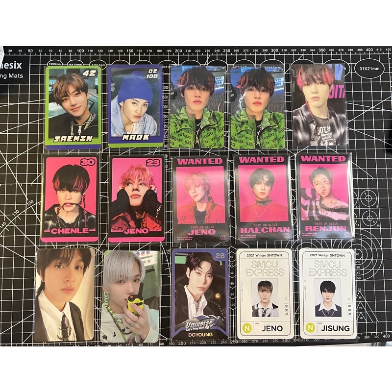 Trading Card Glimo Jaemin Mark Chenle Jeno, LD Glimo Pop Up R1 Chenle, Glitch Jisung Chenle, Jungwoo