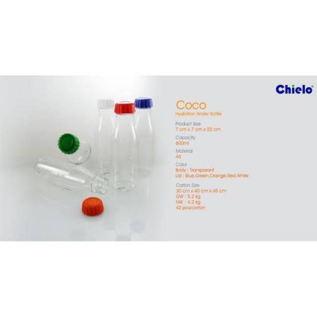 Botol Minum COCO Chielo Hydration Water Bottle
