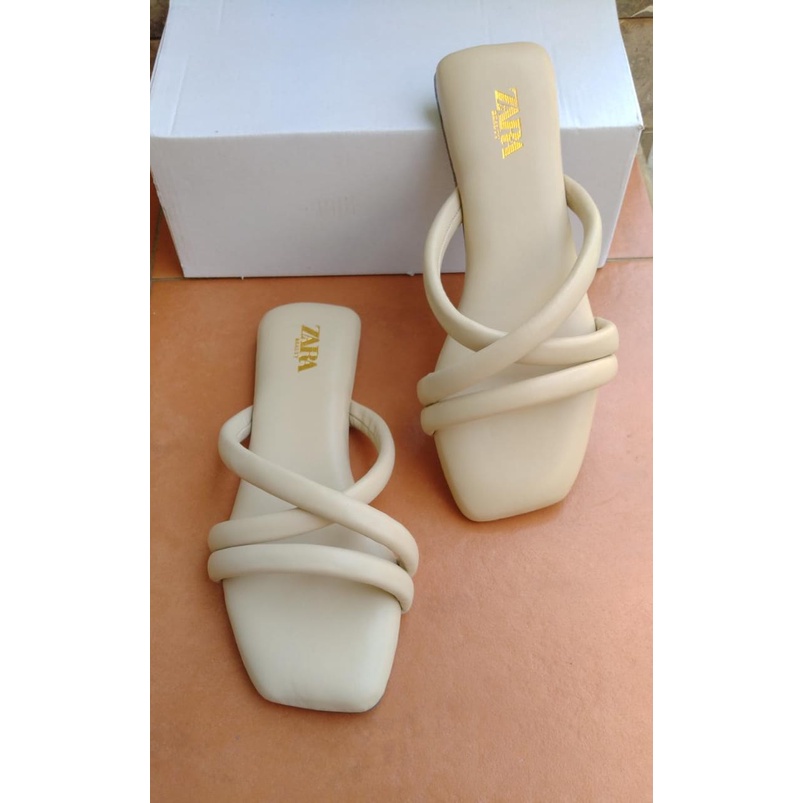 SANDAL WANITA TERBARU FLAT ZARRA PREMIUM BY KOMERASHOP