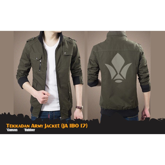 JAKET ANME | TEKKADAN ARMY JACKET (JA IBO 17)
