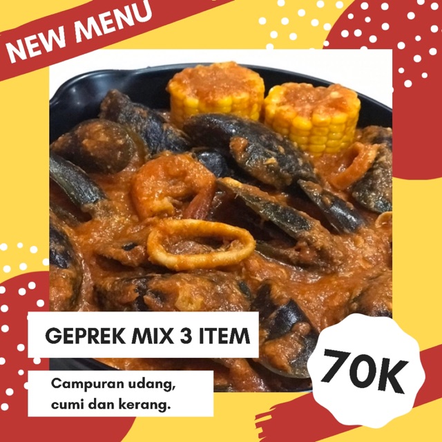 

Geprek Mix 3 Item