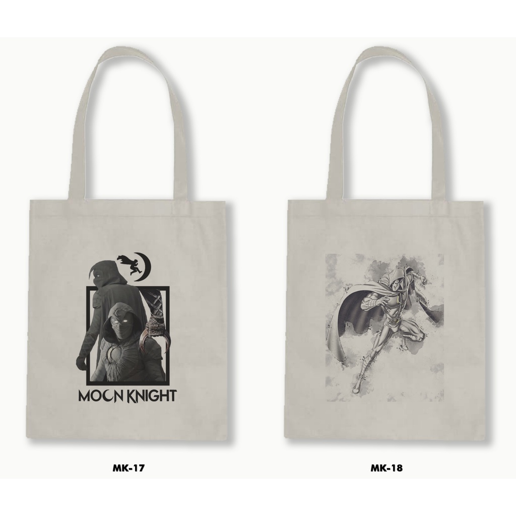 TOTE BAG BLACU - MOON KNIGHT 01