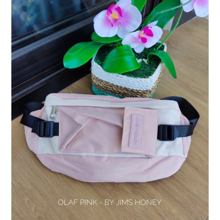 OLAF WAIST BAG JIMSHONEY UNISEX PARASUT GRATIS PIN LUCU