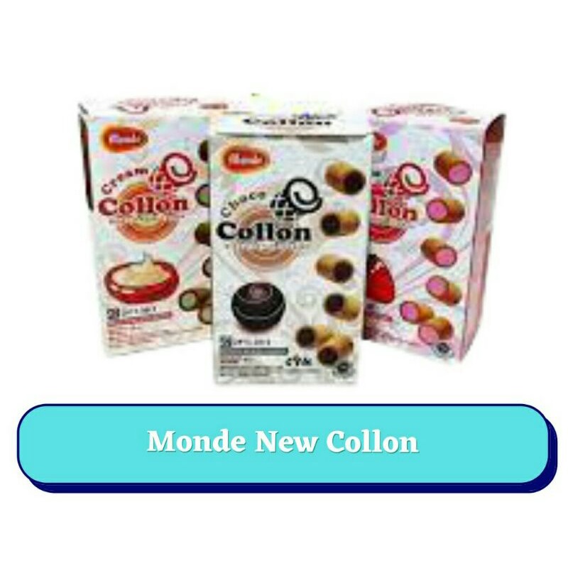 

Biscuits camilan Monde Collon 50gr/Boromon