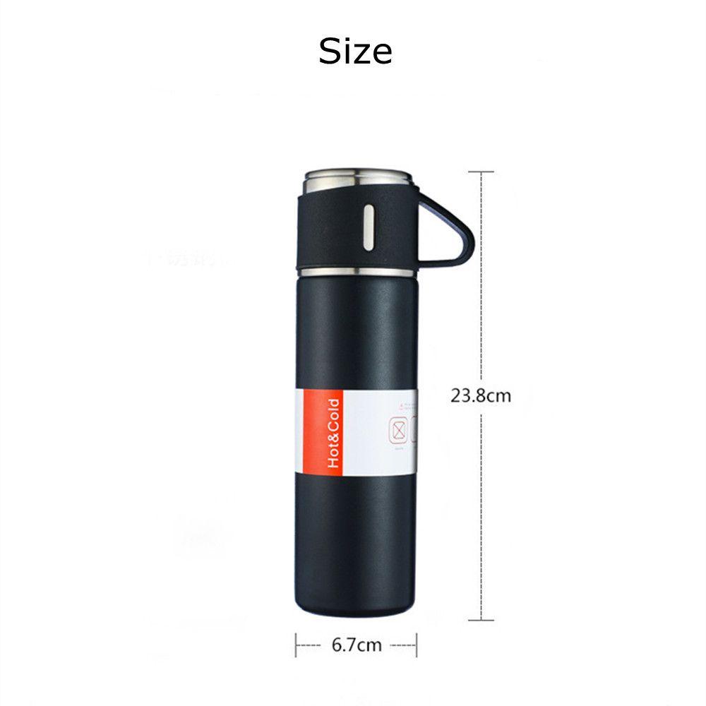 Solighter Termos Cangkir304 Stainless Steel Mug Teh Vacuum Flasks Termos Stainless Steel