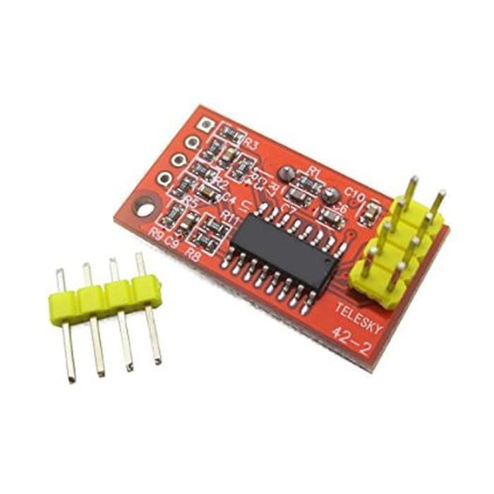 AD7705 dual channel 16bit ADC data module SPI interface AL15