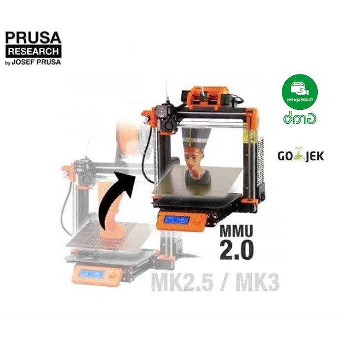 Jual Original Prusa i3 MK2.5S/MK3S Multi Material 2S upgrade kit (MMU2S) MMU | Shopee Indonesia