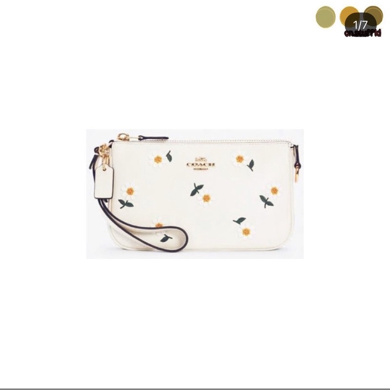 [TERMURAH] Coach daisy embroidery Nolita 19 Wrislet Handbag Original 100%
