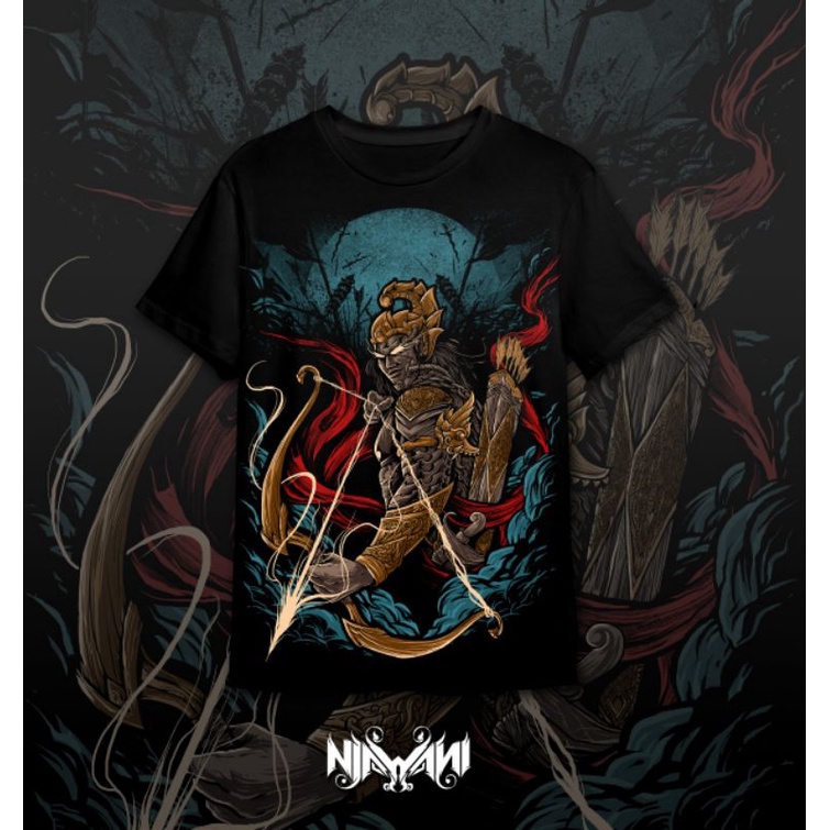 Kaos_Njawani_Desain_Arjuna