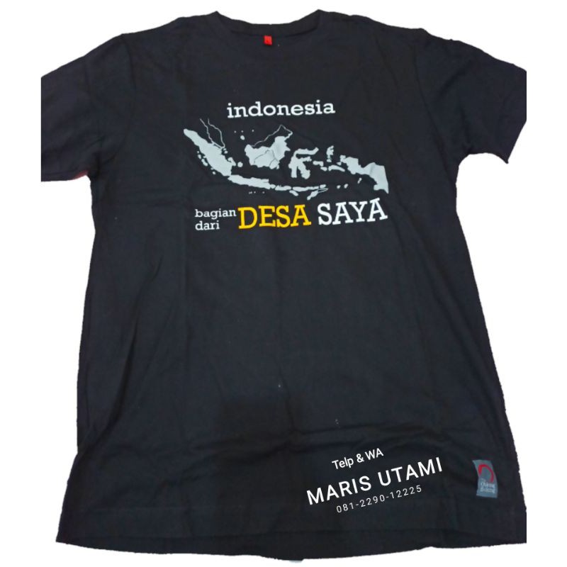 Kaos INDONESIA BAGIAN DARI DESA SAYA