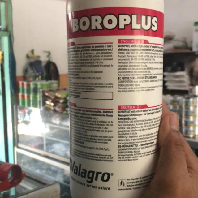 pupuk boron cair BOROPLUS 1liter dari VALAGRO