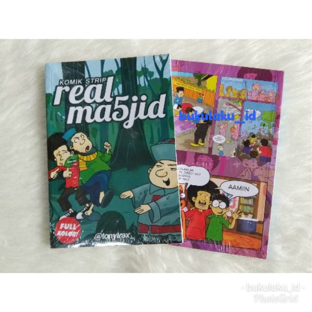Komik Anak Islam Real Masjid Jilid 5 - Komik Tony Trax - Komik Anak Muslim