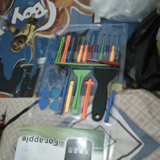 Obeng Peralatan Tol Servis Hp Handpone Satu Set Original