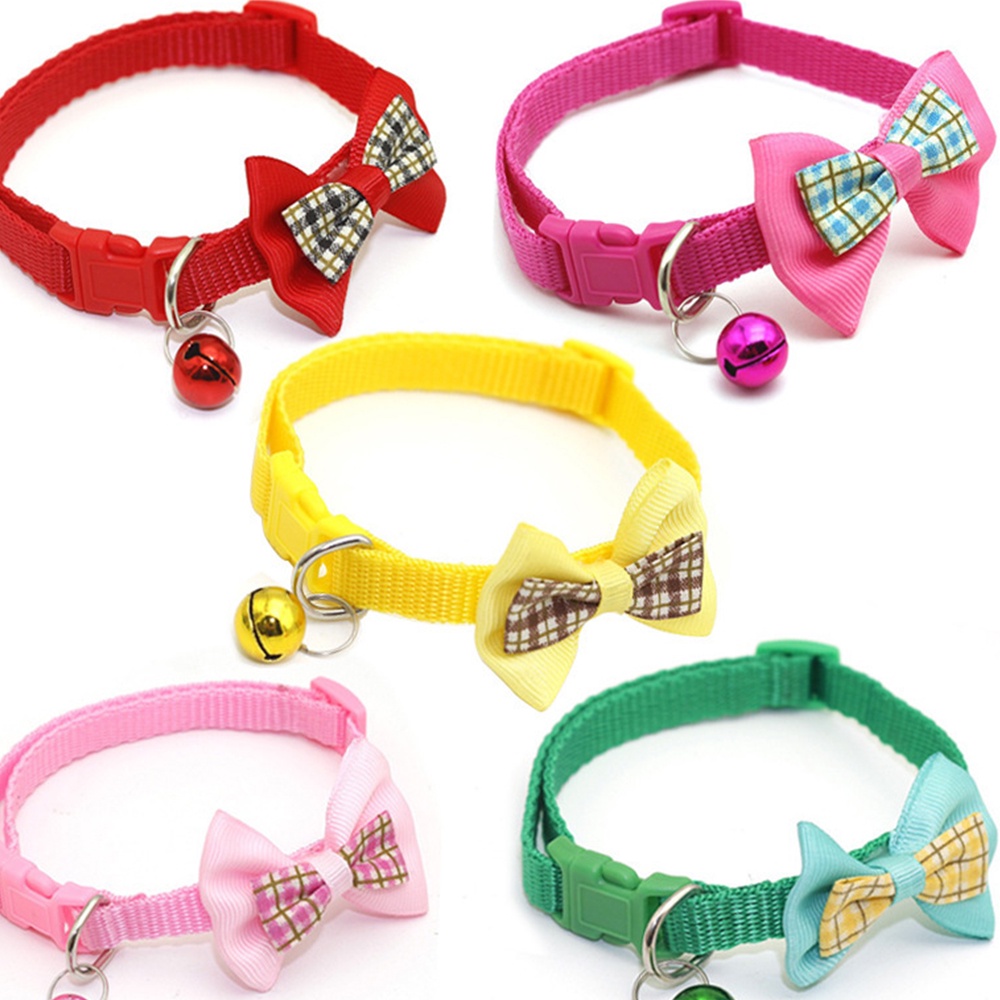 1pc Kalung Leher Anjing / Kucing Dengan Lonceng