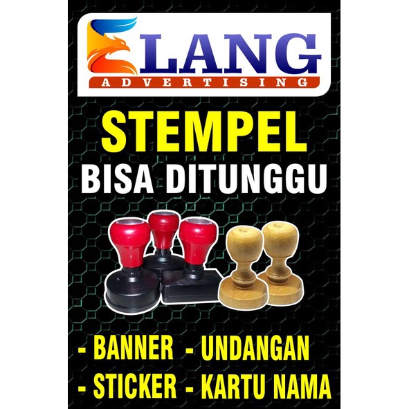 

Stampel Kayu / Flash / Ceklokan