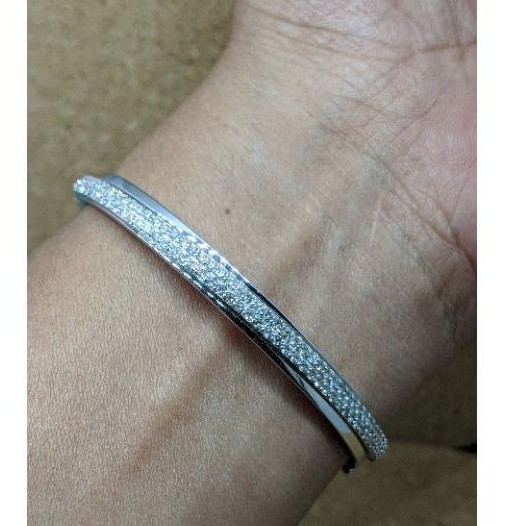 GELANG EMAS BERLIAN EROPA ASLI  - FASHION