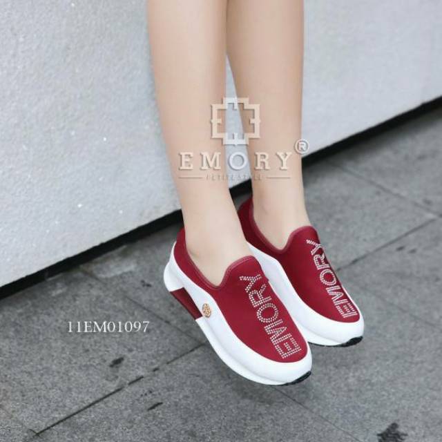 Sepatu wedges wanita import Emory Cavaya 1097 original branded