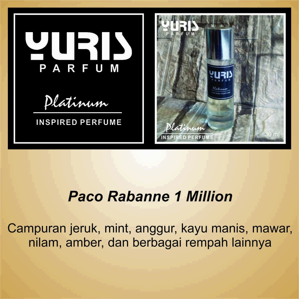 YURIS PARFUM PRIA Paco Rabanne 1 Million