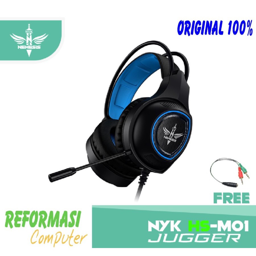 NYK Headset Mobile Gaming HS-M01 JUGGER