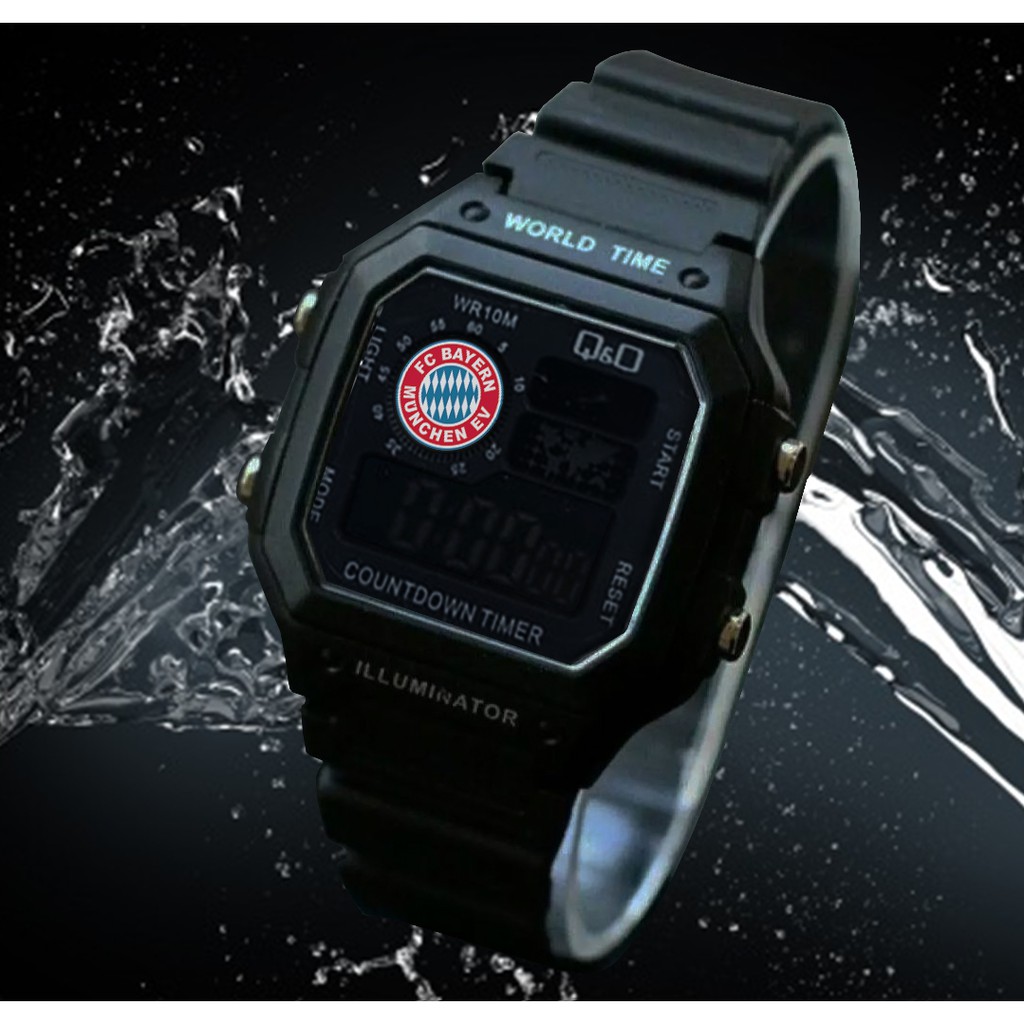 (Limited Edition) Jam Tangan FC BAYERN MUNCHEN - Digital