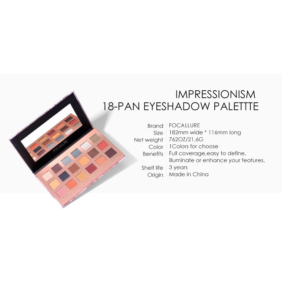 Focallure Impressionism Eyeshadow Palette Focallure Eyeshadow Matte Focallure Eyeshadow Palet Focallure Eye shadow Focallure Focallur Fucallure Focalure Foccalure