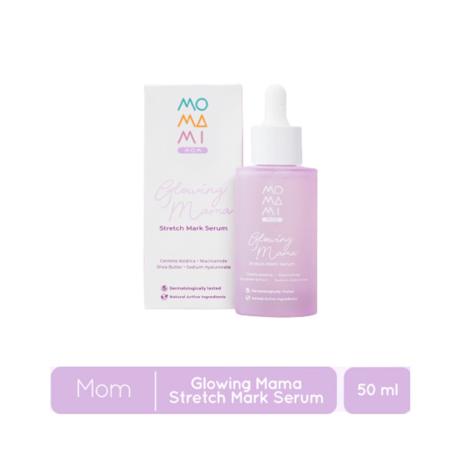 Momami GLOWING MAMA Stretch Mark SERUM | SERUM Guratan Kulit