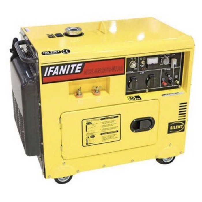 Genset 2 KVA & Las Diesel Silent Type Engine Start Generator