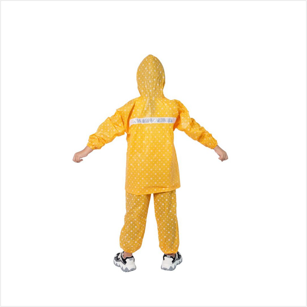 PLEVIA Jas Hujan Jaket Celana Anak Starkids 110