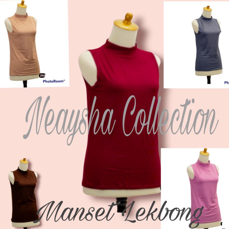 Manset buntung manset lekbong manset tanpa tangan Bahan Spandek Rayon Super