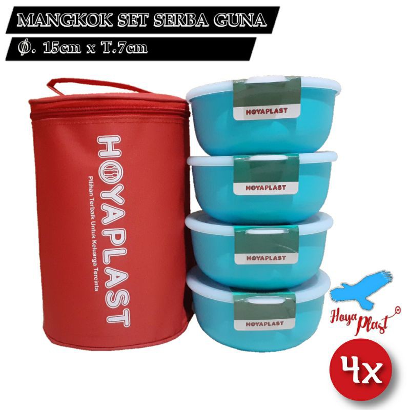 HOYAPLAST MANGKOK SET SERBA GUNA