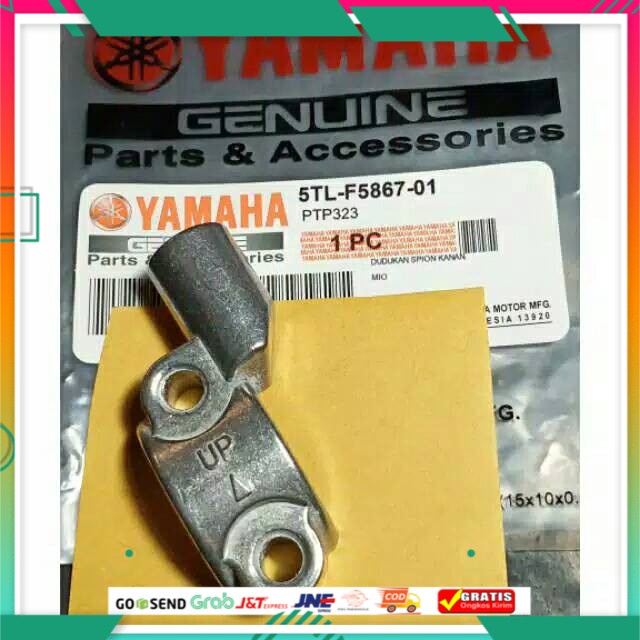 Dudukan spion kanan mio/dudukan spion kanan jupiter