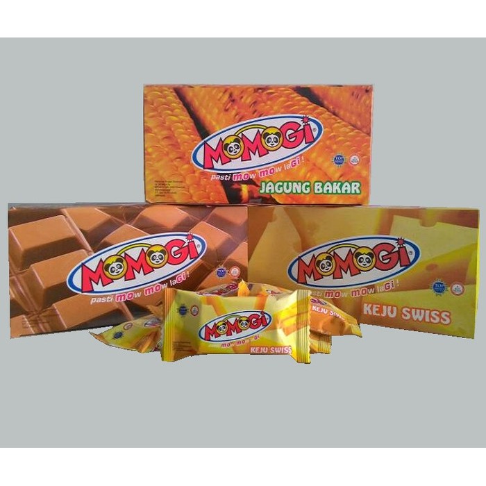 

MOMOGI Pak 10 x 12 g - Cokelat Jagung Bakar Keju