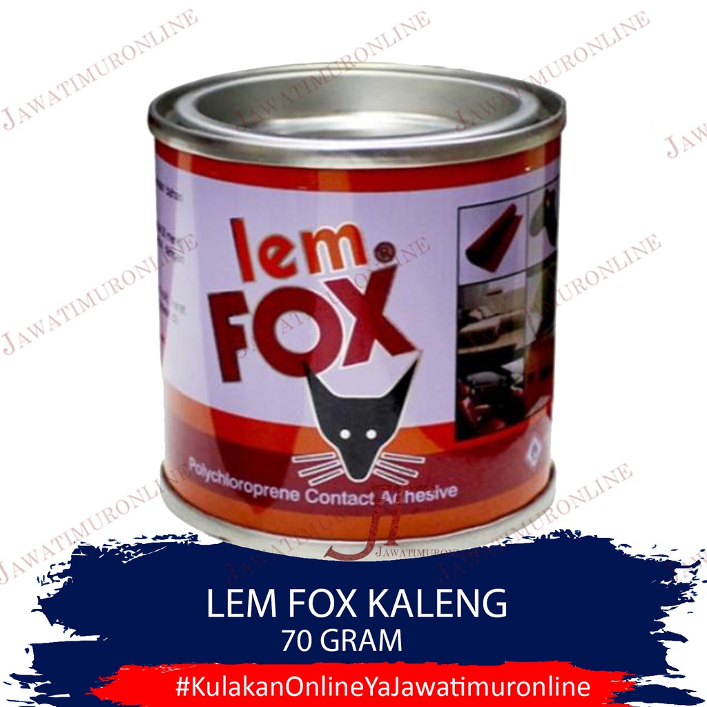 Lem FOX Kaleng 70 Gram