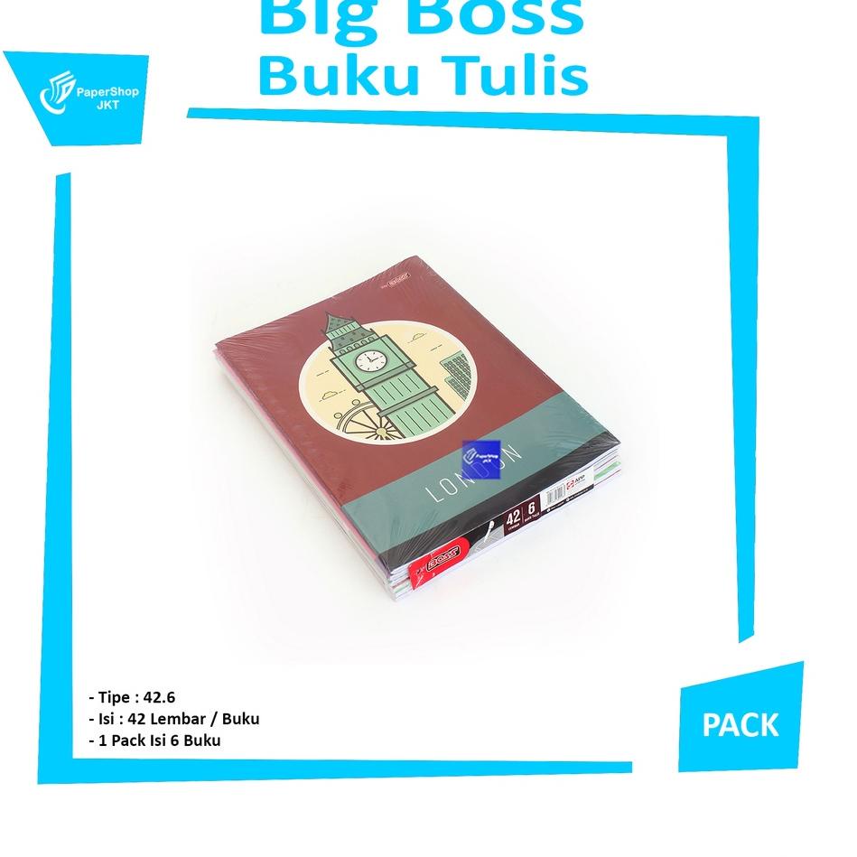 

Diskon Istimewa BIG BOSS - buku tulis 42 lembar