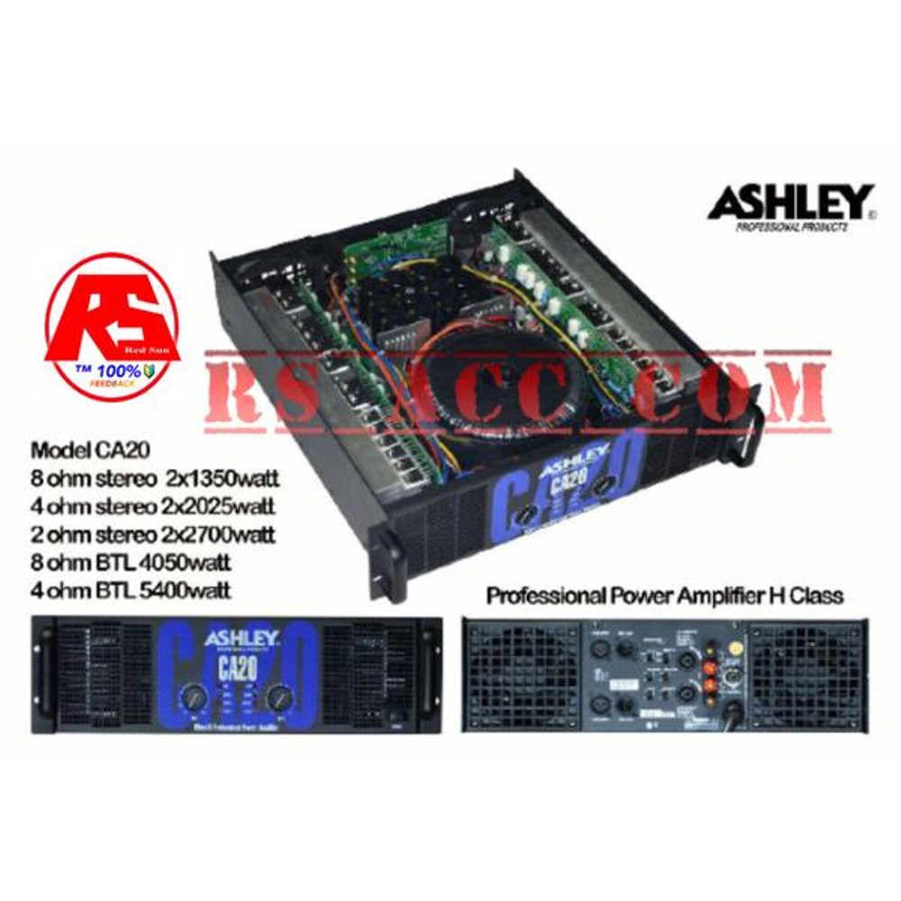 Murah  Power AmpliFier Ashley Ca 30 Professional