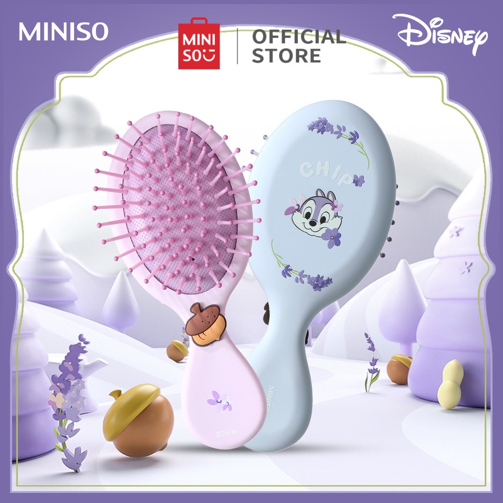 Jual Miniso Seri Lagu Sisir Airbag Kartun Disney Sisir Bulat Sisir