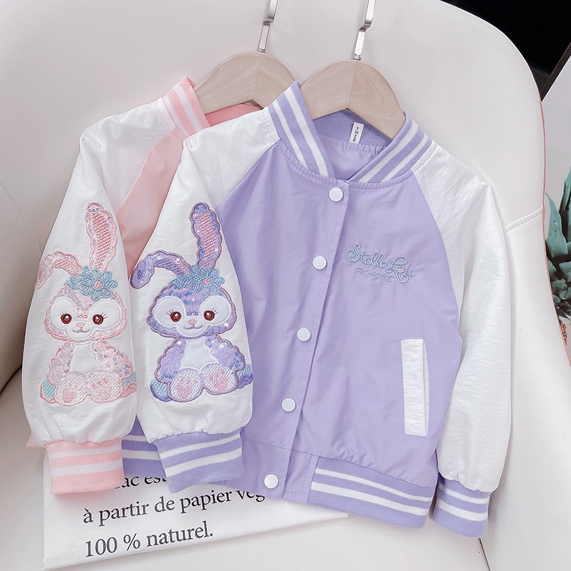 STELLA LOU OUTER JAKET BOMBER ANAK CEWEK FASHION KOREA IMPORT CASUAL REMAJA PEREMPUAN