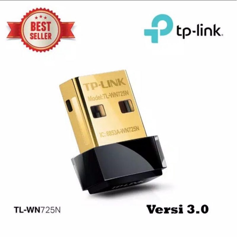 TL-WN725N tp-link 150 Mbps wireless N Nano USB Adapter TL WN725N original garansi resmi WiFi notebook laptop komputer PC