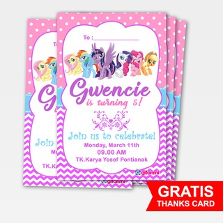 86 Koleksi Contoh Undangan Ulang Tahun Anak Kuda Poni Gratis Terbaru