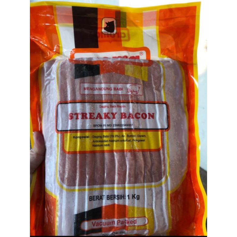 

Aroma Streak Bacon frozen 1kg