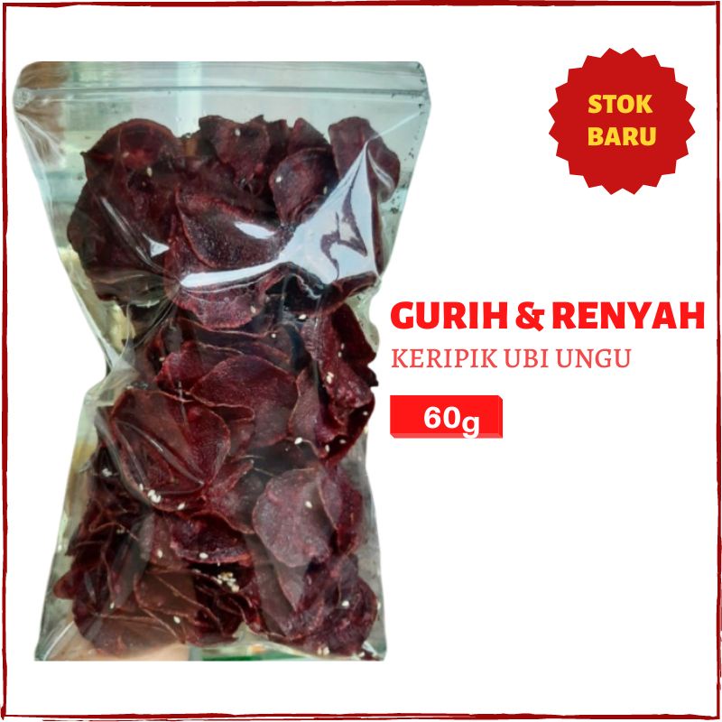 

Keripik ubi ungu / ubi madu Sehat