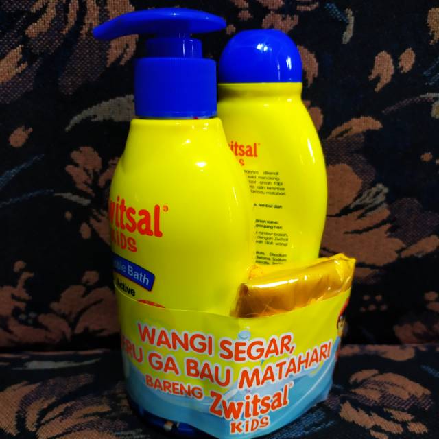 Paket Zwitsal kids Boboiboy ( shampo + sabun cair)