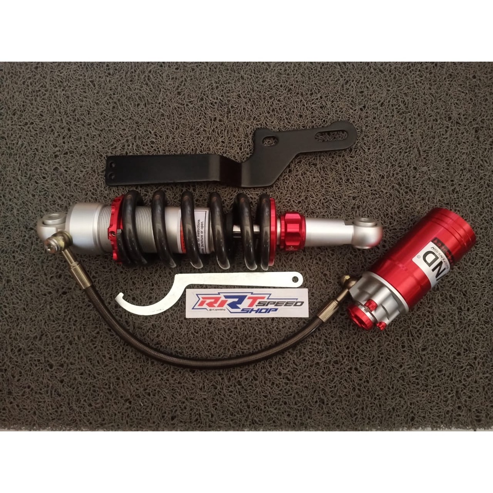 SHOCK SATRIA FU / RAIDER 285MM VND AK111 B1 RED &amp; GOLD TABUNG