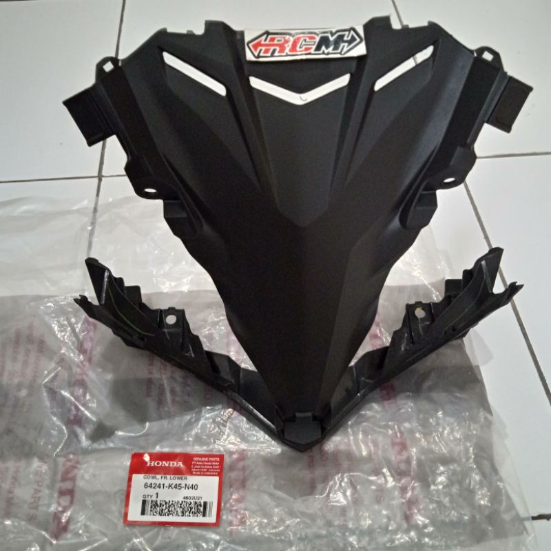 COWL FRONT LOWER PANEL COVER DEPAN DALAM CB 150 R ORIGINAL AHM 64241-K45-N40