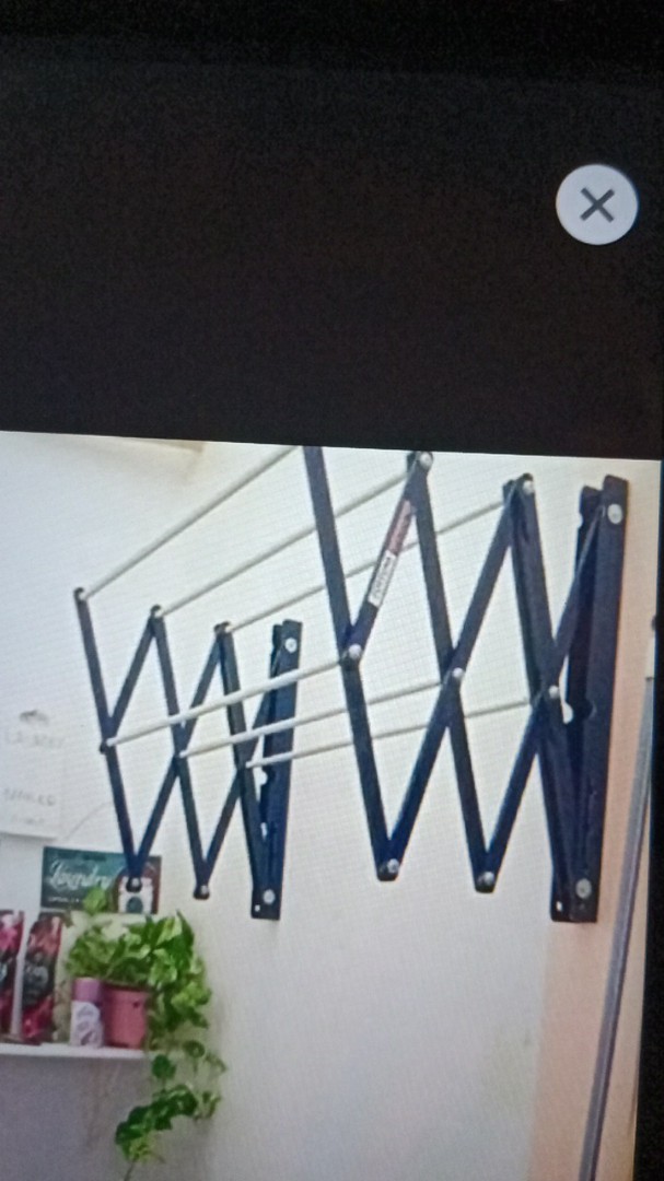 Jemuran Dinding Alumunium Capstok / Cantolan Hanger