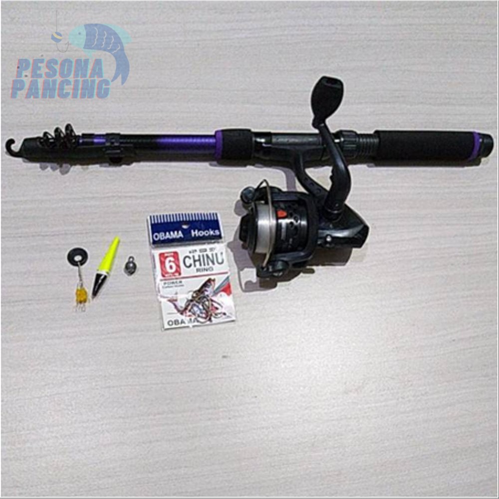 Set Pancing Joran Antene 150Cm+Reel Boom/Reel Audrey Trendy Dan Super Mulus Cocok Untuk Pemula