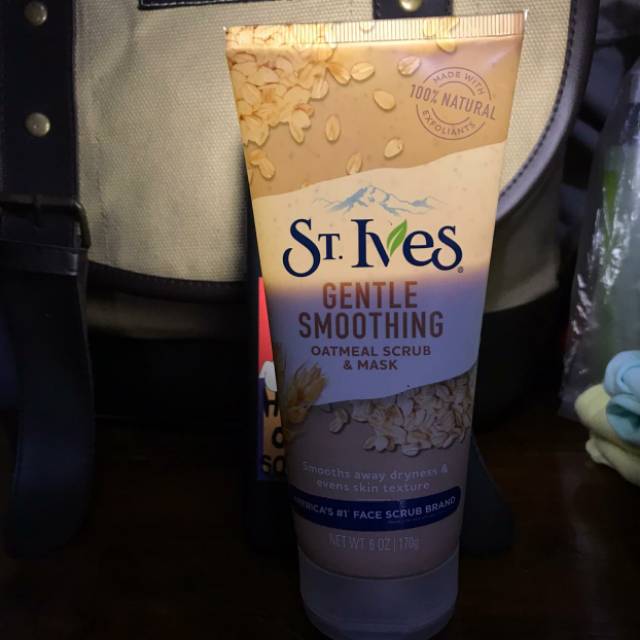 preloved st ives oat meal scrub & mask