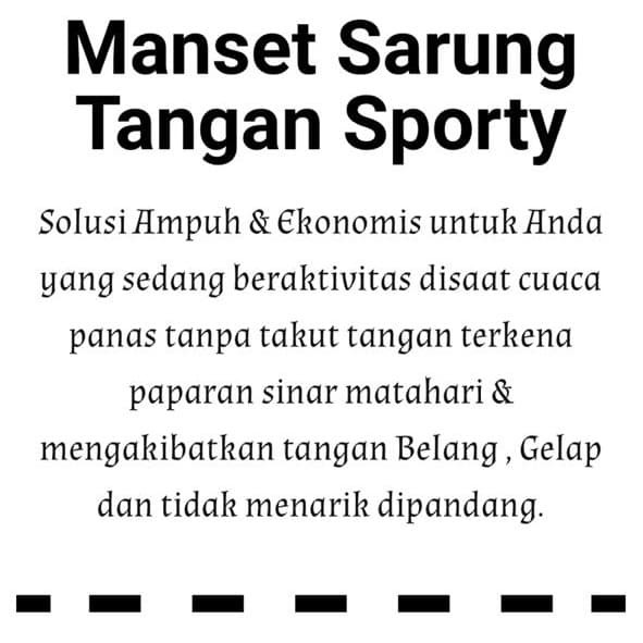 MANGSET SARUNG TANGAN SPORTY SARUNG TANGAN kekinian anti hitam kotor